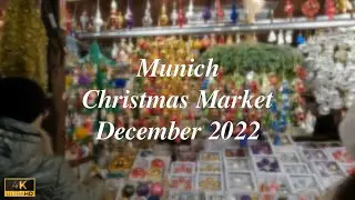 Christmas Market in Munich (Part 1) | Germany | December 2022