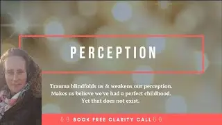 Perception. Growing up in violence feeling unsafe versus 