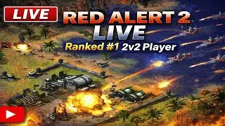 Red Alert 2 LIVE | Ranked #1 2v2 Player