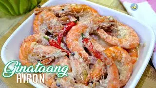 VERY SIMPLE GINATAANG HIPON RECIPE