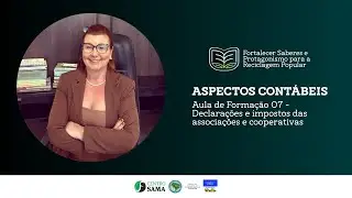 [Formação] Impostos e declarações: o que as associações e cooperativas precisam entregar?