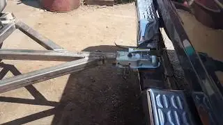 Make a cheap and easy tow bar. Diy welding project