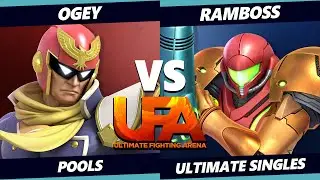 UFA 2022 - Ogey (Captain Falcon) Vs. Ramboss (Samus) SSBU Ultimate Tournament