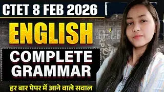 Ctet english grammar paper1 and 2 in one shot#viral#video✅
