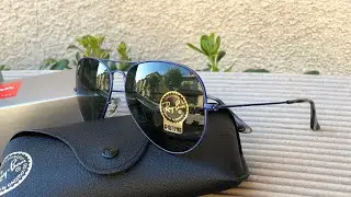 Ray-Ban ☜UNBOXING☞ AVIATOR CLASSIC 62 mm Sunglasses / RB3025 918731
