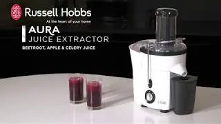 Russell Hobbs Aura Juice Extractor - Beetroot, Apple & Celery Juice