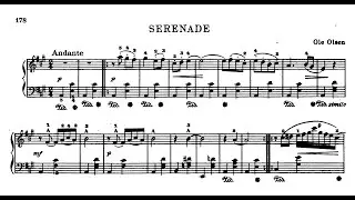 Ole Olsen | Serenade, from 3 Morceaux, Op.19/2