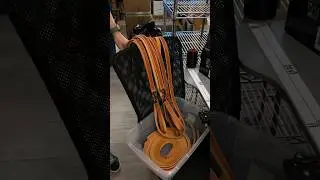 Making leather dog leashes #shorts #leathercraft #behindthescenes