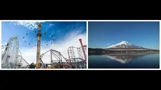 Yamanakako and fuji Q highland fun trip #japan #yamanakako