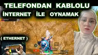 Телефонное проводное подключение к интернету (Ethernet) - 1 против 4 - PUBG Mobile пятью пальцами