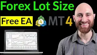 💲📈 Easily Calculate Forex Lot Position Size. Free MT4 EA