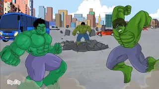 (Part 2)Hulk Verse / Hulk (2008) vs Hulk (2003) vs Hulk (MCU)&nbsp; / Flipaclip animation/
