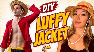 How I made Luffy’s Jacket in 24 hours! Step By Step DIY Cosplay