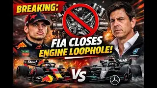 FIA Closes Huge Engine Rule Loophole After Red Bull & Mercedes Stir Debate!