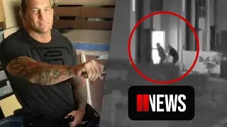Ex-bikie Shane Bowden's murder caught on CCTV
