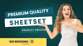 Premium Quality Sheetset | SGI Bedding #luxurybedding #bedsheets #sgibedding