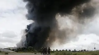 Spain toxic tyre dump - Sesena forces mass evacuation