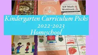 Kindergarten 2022-2023| Curriculum Picks| Reading, Writing, & Arithmetic