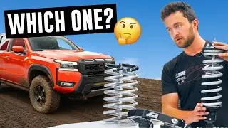 Варианты комплектов для увеличения дорожного просвета для вашего Nissan Xterra и Frontier