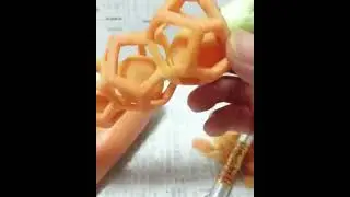Extremely Satisfying Design Carved From Carrot (Food 2021)