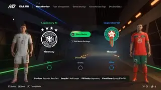 Germany vs Morocco | EA FC 25 | Gameplay Simulation [4K 60FPS]