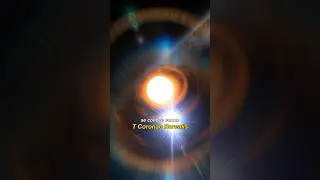 La Nova T Coronae Borealis a simple vista #astronomia #universo #espacio #ciencia