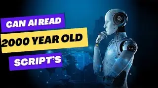 Can AI Read 2000-Year-Old Written Script || AI Deciphers 2,000-Year-Old Herculaneum Scroll