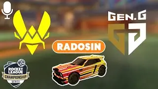 Radosin RLCS POV #95 - Team Vitality против Gen.G - G4 - LB QF - Spring Split Major + комментарии