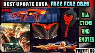 FREE FIRE FEBRUARY UPDATE 2021 | ALL ITEMS LEAKED/REVEAL | OB26 UPDATE | FULL REVIEW | SHORT LEAKS