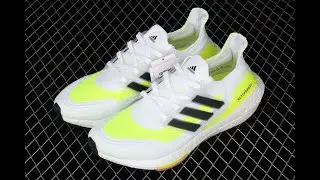 Adidas UltraBoost 21 White Volt Black