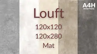 Gres wielkoformatowy beton mat Kolekcja Louft