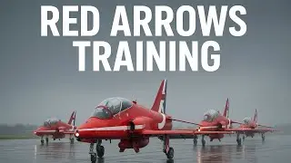 Red Arrow Winter Training 9th December 2025 #redarrows #rafwaddington #raf #airforce #uk #pilot #wet