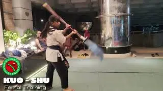 Bangladesh kuo shu national team || kuo - shu weapon training || kuo - shu girl best weapon training