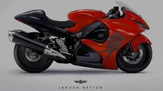 Suzuki Hayabusa Turbo Sportbikes 588cc | Suzuki Hayabusa Turbocharged Concept 2020 | Jakusa Design