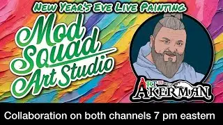 New Years Eve Live Painting Collaboration