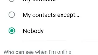 how to hide last seen and online On WhatsApp || #shortsfeed