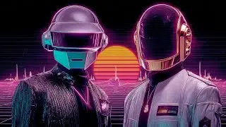 Daft Punk Vibes Psychedelic Sunset Analog Cut 🍄🤖 | Chill Disco, Synth Funk, Neo Soul, Elec