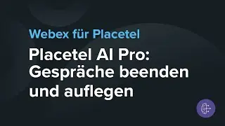 Placetel AI Pro: Gespr&auml;che beenden und auflegen