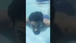 Galaxy S22 Ultra vs Iphone 13pro Under Water Video Test#shorts #samsung #apple