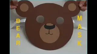 How To Make Bear Mask # School Craft # School Project # DIY Craft For Kids #LoveDubaiSachika