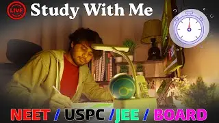 Study With Me LIVE | 4:30 AM Morning Focus | NEET 2026 | UPSC | Pomodoro 120/15 #livestudywithme