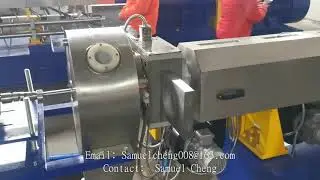 Hot cutting Air Cooling Granulating machine For PE material