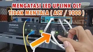 Solusi Mengatasi Uplink LAN OLT Tidak Terhubung ke Mikrotik | Gigabit Switch Tarmoc TSW-1005