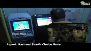 Long queues at ATM centres during late hours of night in Hyderabad