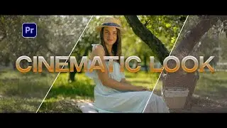 cinematic look premiere pro - color grading tutorial  لون المشاهد زي الأفلام