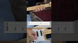 How to play signature blues #playblues #blueguitar #howtoplayblues #урокигитарыонлайн #blueslicks