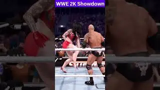 💥WWE2K25 &ndash; The Rock vs. Dilani 🎮 Iron Man Match🔥Intergender Wrestling Gameplay💪(Part-11)#Shorts