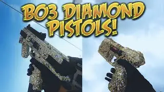 BLACK OPS 3 - DIAMOND PISTOLS! ALL DIAMOND PISTOLS GAMEPLAY! (COD BO3)