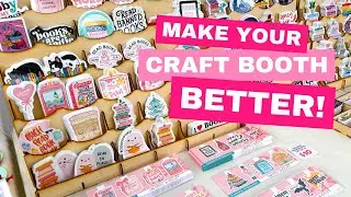 Craft Booth Glow Up: 10 Budget-Friendly Ways to Upgrade Your Craft Fair Booth