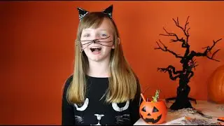 DIY Halloween Costume Cat Ears & Whiskers by Holster Brands
